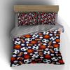 Sports ball pattern Bedding Duvet cover sets Duvet covers Pillowcases gifts (1 * Duvet Cover 2 * Pillowcases, without duvet insert)