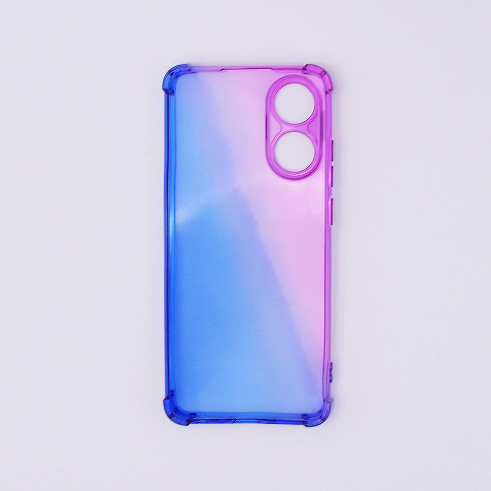 Gradient Dropproof Case for Oppo A78 4G, Purple/Blue