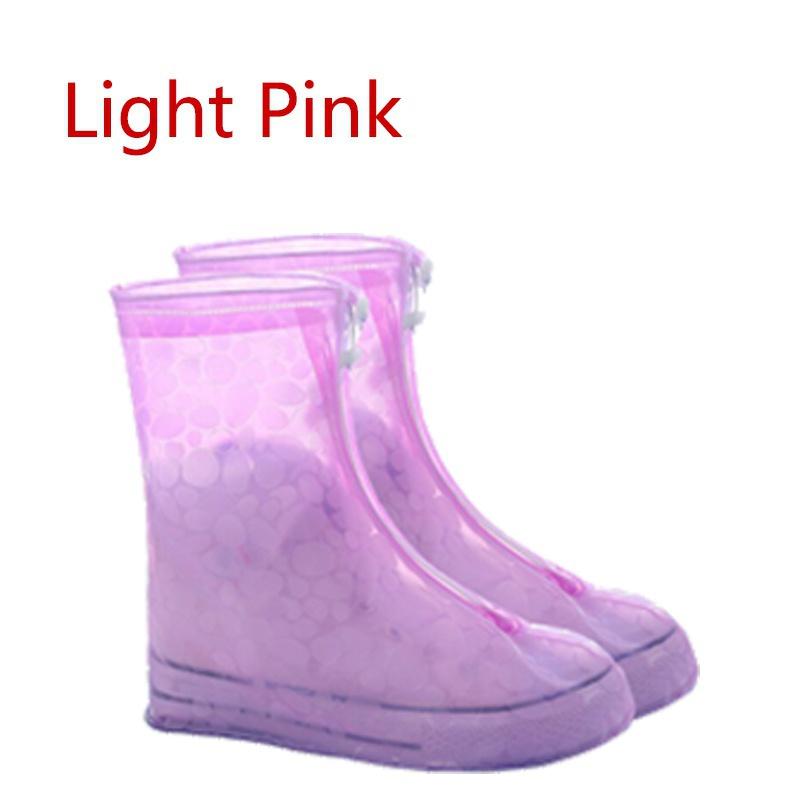 1 Pair Unisex Outdoor Rain Waterproof Protector Shoes Boot Cover Unisex Rain Shoe Covers Anti-Slip Rain Shoes Cases