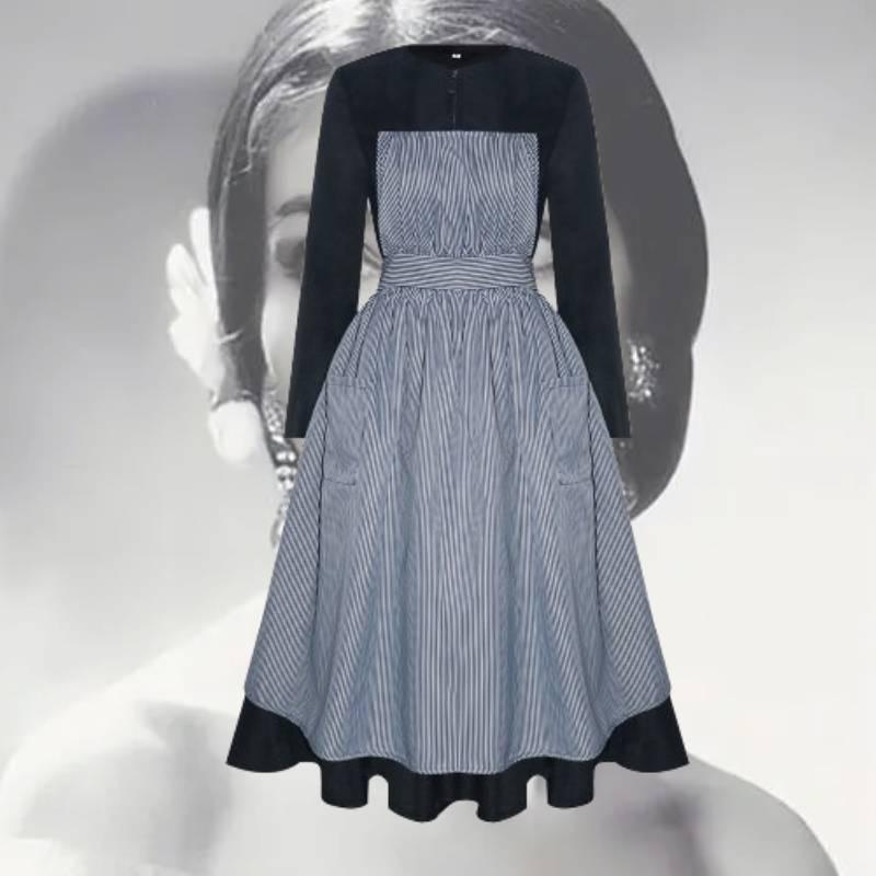 Мария Звуки музыки Косплей Костюм Хэллоуин Наряд для сценического выступления Доспехи Спандекс