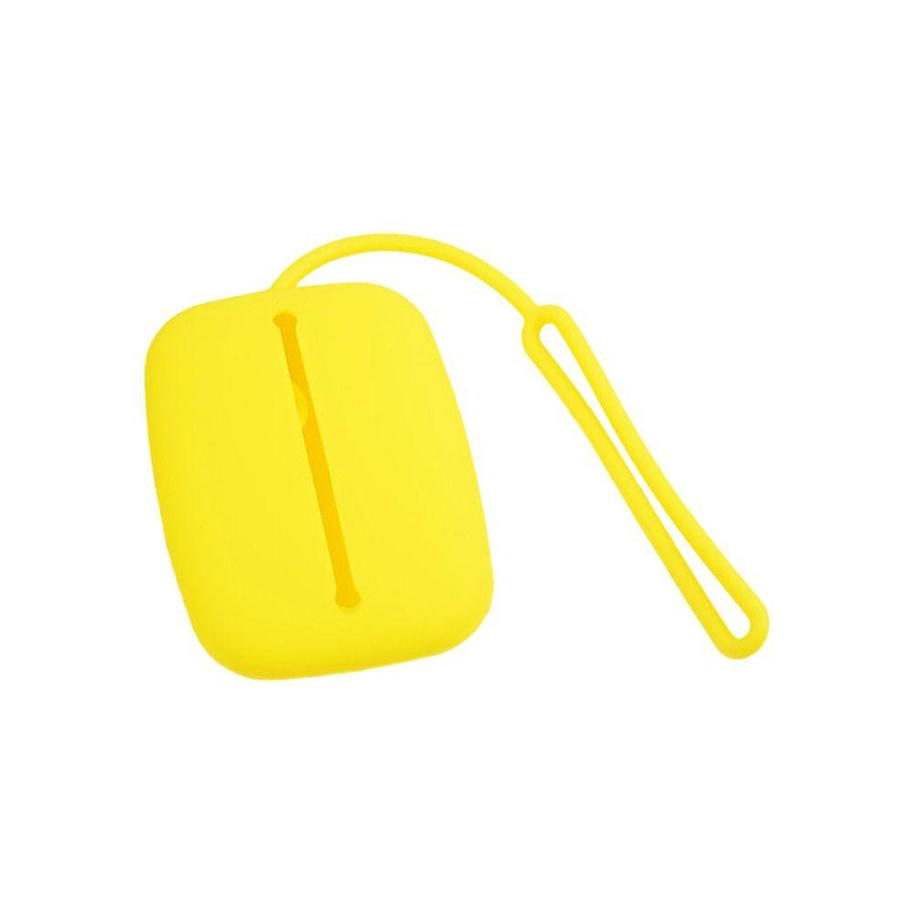 Однотонный простой кошелек для монет Маленький картхолдер Обложка для студенческого проездного Силиконовый держатель для карт Уличный