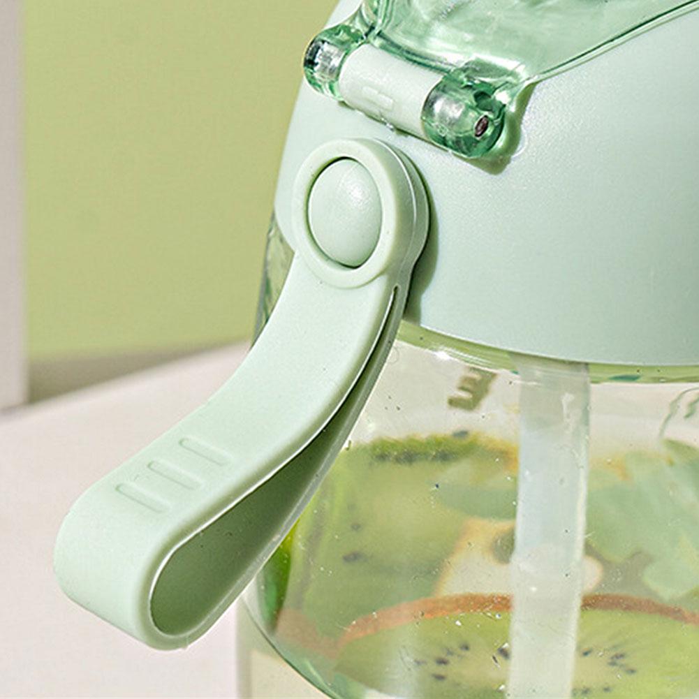 500 мл Портативная мультяшная кружка для питья с динозавром (соломинкой и крышкой) Космическая кружка Удобная кружка Ударопрочная Уличная Детская бутылка для воды