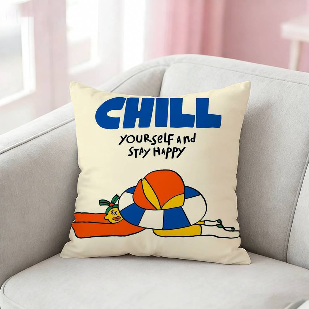 AAYAKA FUKANO Art Pillow Case for Sofa Living Room Home office Decor Protective Cover