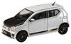 Suzuki Alto Works Carbon Fiber Bonnet Custom Version Pearl White 1/64 (HA36S)