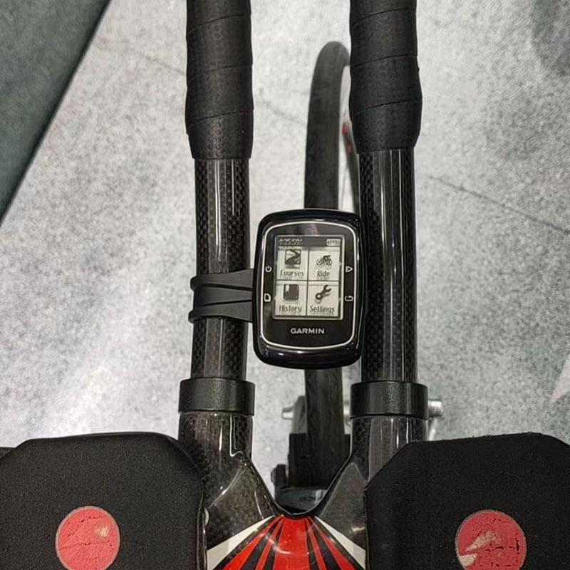 Держатель для велокомпьютера на руль Для спидометров Garmin Шоссейный велосипед ТТ-руль Крепление для одометра 22,2 мм Пластиковые велосипедные аксессуары