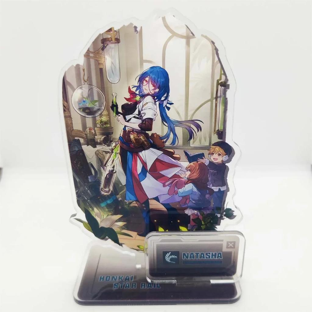 Игра Honkai Star Rail Фигурки Авентурин Ахерон Спаркл Аниме Акриловая подставка Модель Настольные украшения Фанаты Друг Xms Подарки