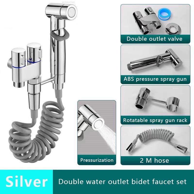 Top 1 Hot Sell Modern Black Bidet Faucet with Filter Toilet Bidet Sprayer with Water Faucet Self Cleaning Bidet Tap for Bathroom