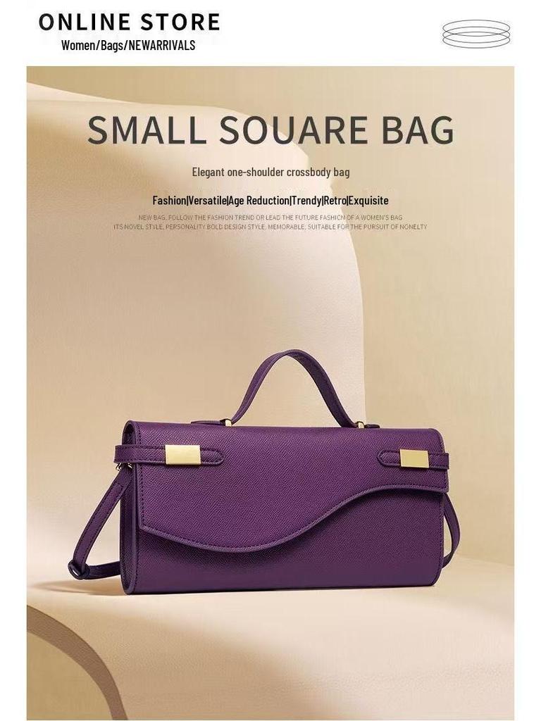 Новая мини-сумка Kelly с принтом пальм 2025 года, женская сумка для ношения в руке и через плечо