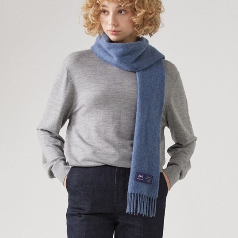 ABRAHAM MOON Шарф из мериносовой шерсти 25 см - ВВС