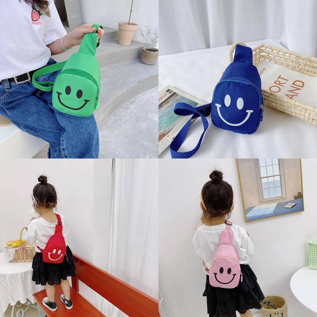 Милая мультяшная детская нагрудная сумка Идеальный подарок для дошкольников Стильный кроссбоди