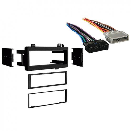 Fits Chrysler E-Class 84-93 Single DIN Stereo Harness Radio tall Dash Kit