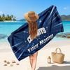 Dallas Cowboys Customized Name Text Beach Towel, Soft Absorbent Towel Beach Pool Travel Personal Gift
