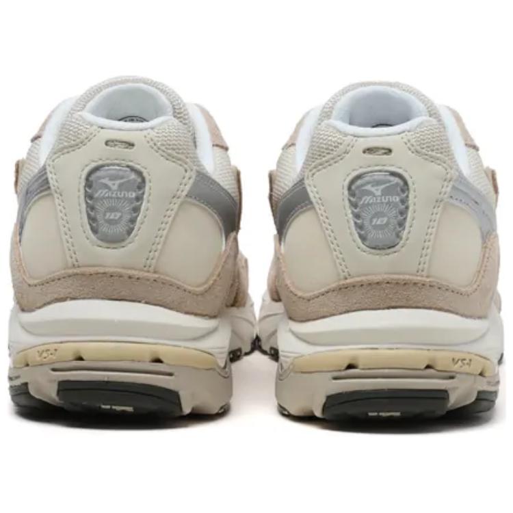 Mizuno Wave Rider 10 Удобные Универсальные Нескользящие Прочные Низкие Кроссовки для Бега Унисекс Коричневые D1GA227705