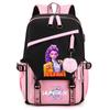 Anime Demon Hunters Printed Large Capacity Backpack for Teenger Student Girl Boy Schoolbag Bookbag Women Waterproof Travel Bag Gift