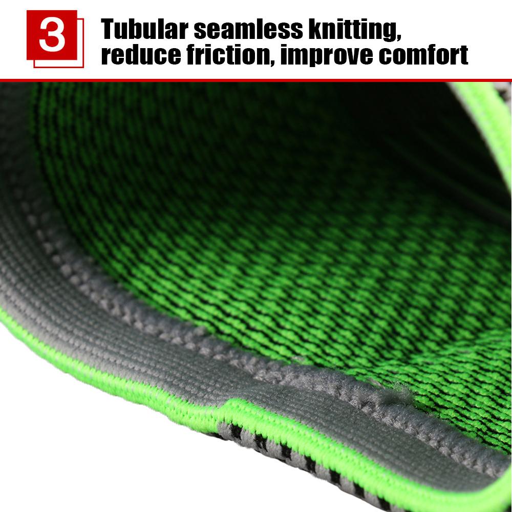 OLIKEI вязаный спортивный бандаж на лодыжку, компрессионный бандаж для защиты от растяжений, рукав для восстановления после травм, баскетбольный футбольный бандаж для поддержки лодыжки для мужчин и женщин