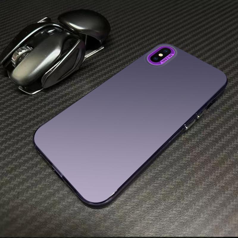 Чехол для телефона iPhone XR iPhone A2105, A1984, A2107, A2108, A2106 Чехол матовый лазерный цветной бампер броня противоударный чехол