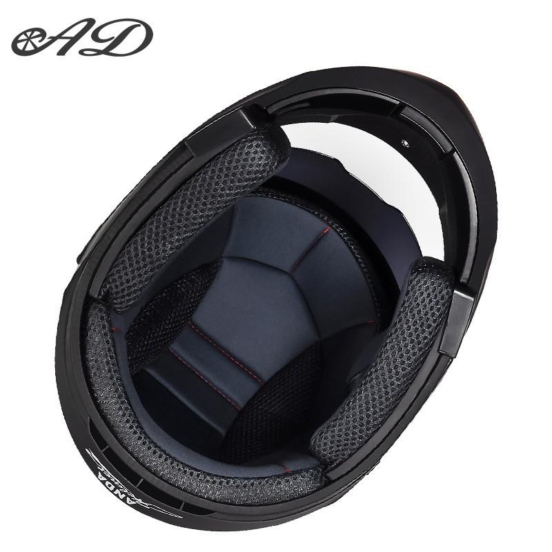 Full Face Motorcycle Helmet Men Women All-Season Flip-Up Design With LED Taillight 3C Certified Safety