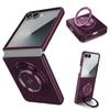 Магнитный держатель-кольцо с вращением на 360° для Samsung Z Flip 7 6 4 3 Ударопрочная подставка Чехол для телефона для Galaxy ZFlip7se Flip6