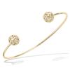 [Q1065] - 'Thai' Gold Plated Bracelet - 55x45 Mm 8 Mm