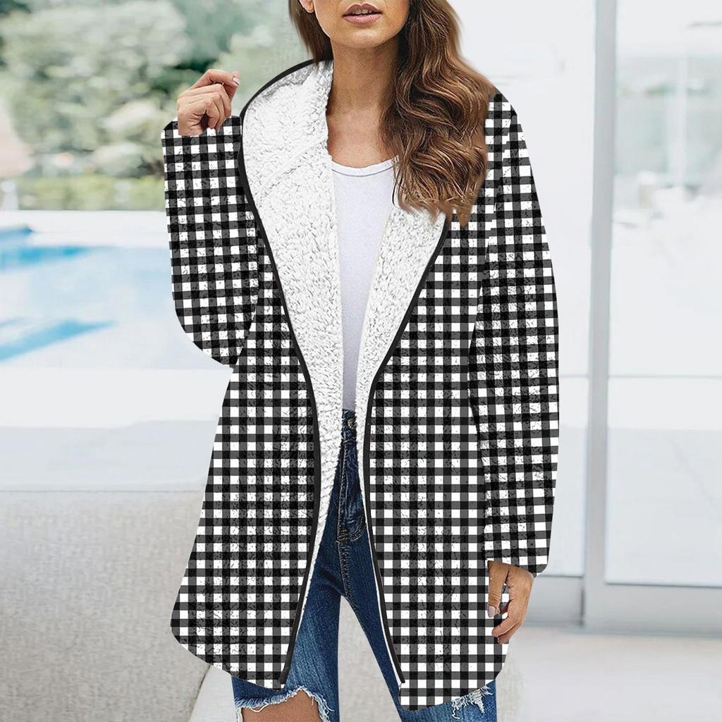 Женская модная осенне-зимняя толстая плюшевая куртка с карманами и длинными рукавами, топ