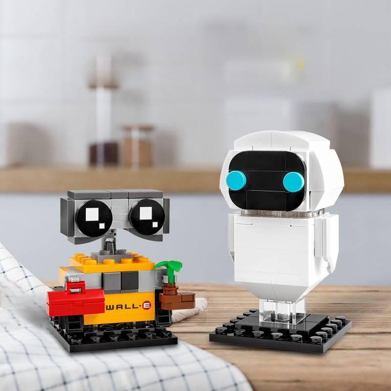 Набор конструктора Wall-e и Ева 155 деталей для творческих детей