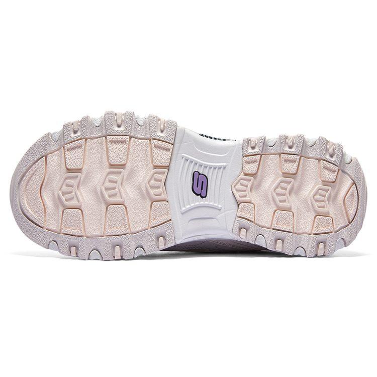 Skechers Slip Resistant, Abrasion Resistant, Anti Kick Low top Kids Lifestyle Shoes Lavender Teenagers 302526L-WLV