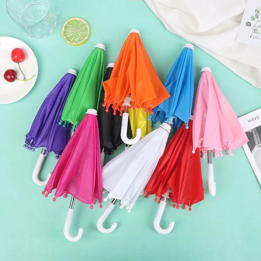 Thickened Mini Umbrella Funny Kids Toy Umbrella Doll Accessories Doll Rain Gear Home