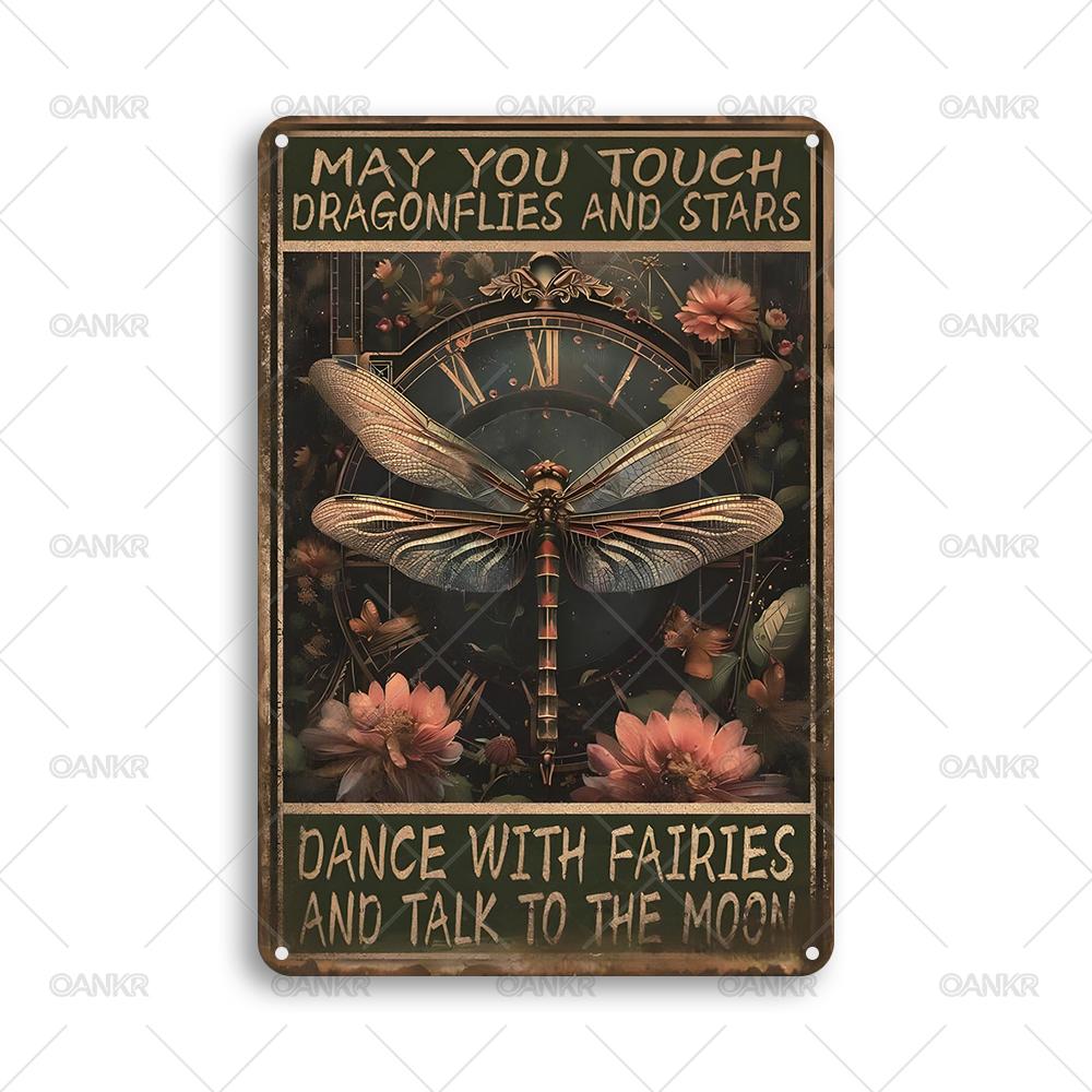 Vintage Garden Art Poster Metal Tin Sign Ideal Gift x Inch Metal Signs for Backyard Bedroom Home Wall Decor Accessories