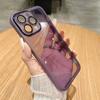 Прозрачный мягкий симпатичный чехол для телефона Samsung Galaxy M35 5G, простой цветной чехол с полной защитой камеры, противоударный чехол с полной защитой