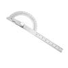 Stainless Steel Protractor Ruler, Angle Finder, Goniometer Ruler, Measures Angle Up To 180 Degrees, Accurate In Millimeters (80x120mm)