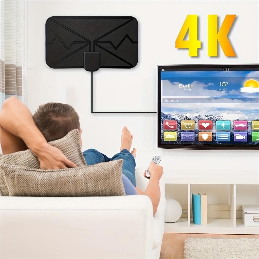 Digital TV Antenna High Gain HDTV Digital 50 Mile Indoor Antenna