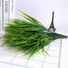 7-вилочный маленький весенний газон пластиковый цветок горшечный цветок перегородка украшение, имитация водяной травы искусственная трава ресторан рассада растения