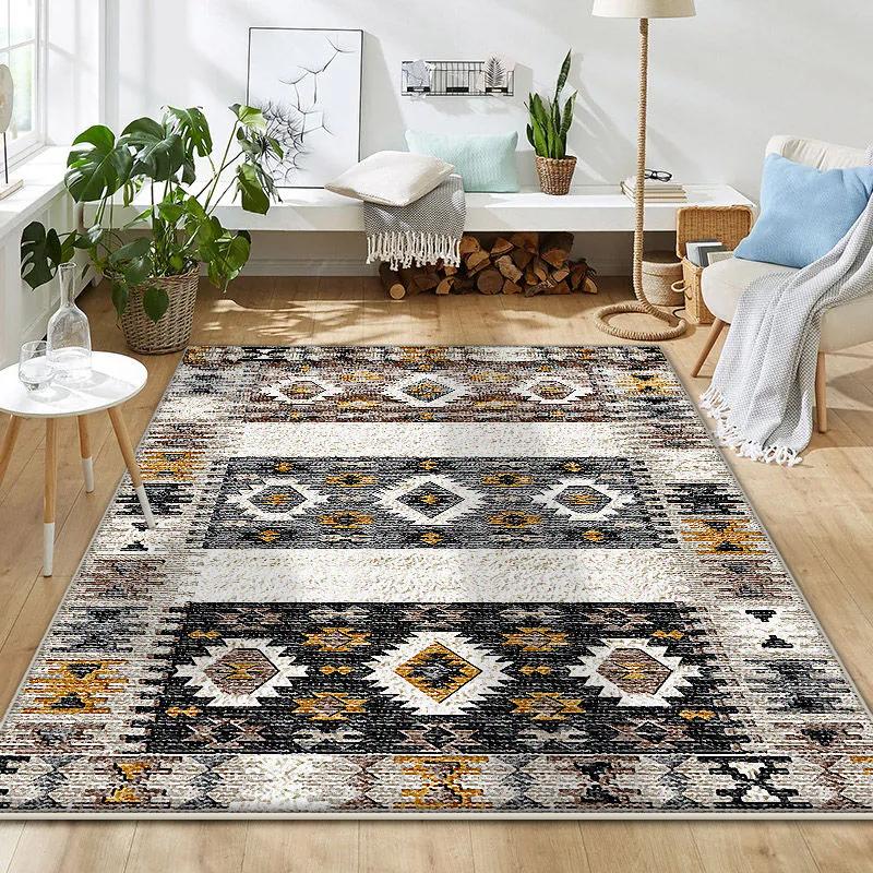Morocco Luxury Carpets for Living Room 200x300CM Room Decoration Aesthetic Easy Cleaning Rugs Bedroom Bedside Antiskid Floor Mat