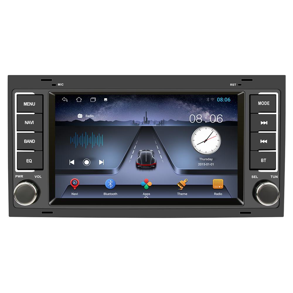 Reakosound 2Din Android Auto Carplay Car Radio Stereo GPS Player For VW Volkswagen Skoda Octavia Golf 5 6 Touran Passat B6 Polo Jetta