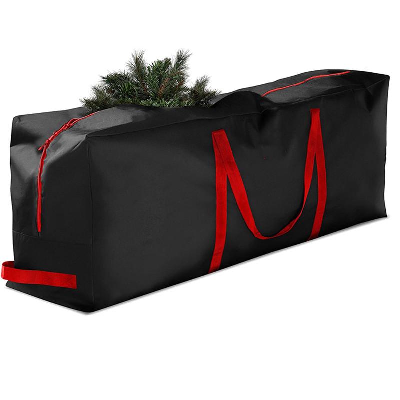 FoldableXmas Decoration Wreath Storage Bag Christmas Tree Oxford Cloth Bag For Storing Christmas Utenciles Garland Home Storage