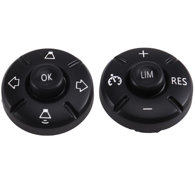 A58X-Car Steering Wheel Cruise Control Button Cover Trim For MINI Cooper F55 F56 F57 F60