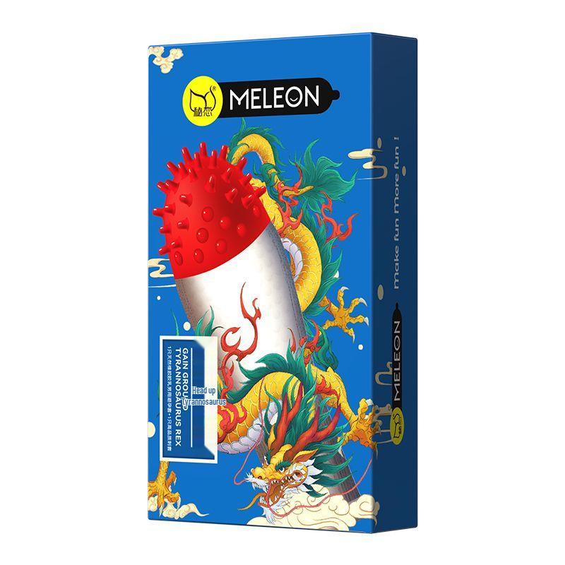 Презервативы Secret Love Delay King с ребристой текстурой – Долгоиграющие, с крупными частицами, текстура кошачьего языка