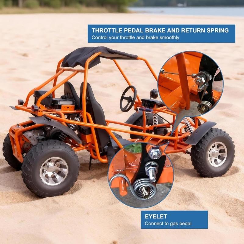 Высокочувствительный комплект троса газа для карбюраторов Predator 212cc 196cc 224cc GX160 GX200 VM22 VM24 Улучшение ускорения