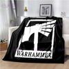 W-Warhammer Game Gamer Мягкое плюшевое одеяло, фланелевое одеяло для гостиной, спальни, кровати, дивана, пикника, офисного игрового одеяла