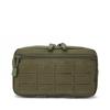 High Quality Tactical Molle Gear Pouch Admin EDC Tool Zipper Oxford Bag with Map Sleeve Attachment Laser Cut Small Utility Bag