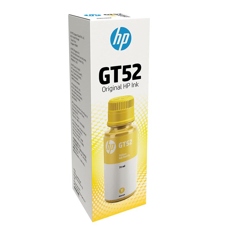HP GT52 Yellow Original Ink Bottle