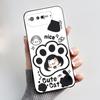 Casing For Asus ROG Phone 6 Pro 6D Phone Case Aesthetic Fashion Cute Cat Black Soft TPU Silicone Bumper Shockproof Back Cover