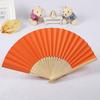 1pcs Paper Folding Fans Blank Bamboo Hand Held Fan for Practice Calligraphy Doodle DIY Painting Wedding Party Decor Gifts