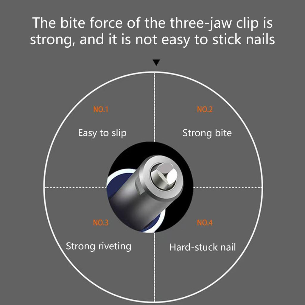 Набор адаптеров для электрического заклепочника превращает дрель в мощный заклепочный инструмент для быстрой установки на различные материалы