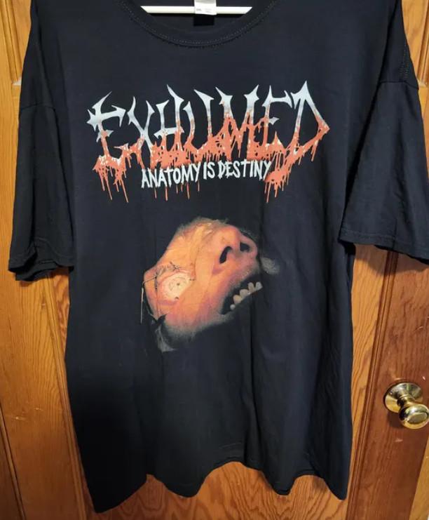 Exhumed Anatomy Is Destiny Adult Unisex T-Shirt