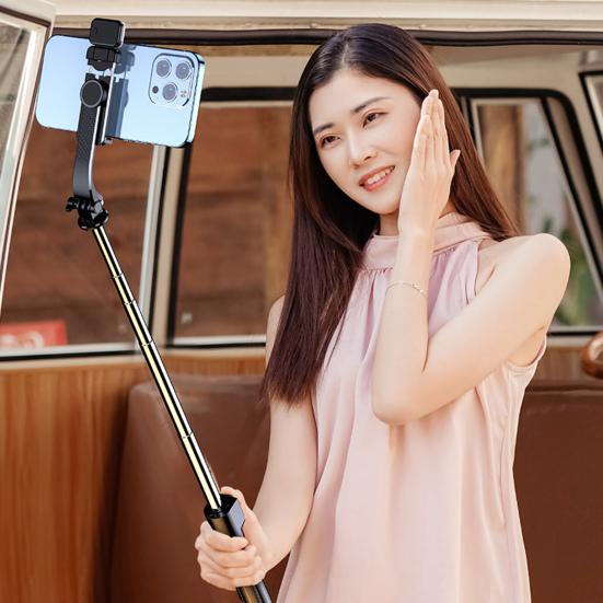 Палка для селфи, Bluetooth-совместимый пульт дистанционного управления, 10 м, контроль заполнения, вращение на 360 градусов, 1,1 светильник, выдвижной, 50 мАч метров, телефон для селфи