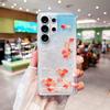 for Samsung Galaxy S26 Ultra S25 Plus S24 Phone Case 3D Goldfish Bling Dynamic Liquid Quicksand Clear Flow Shockproof Back Cover