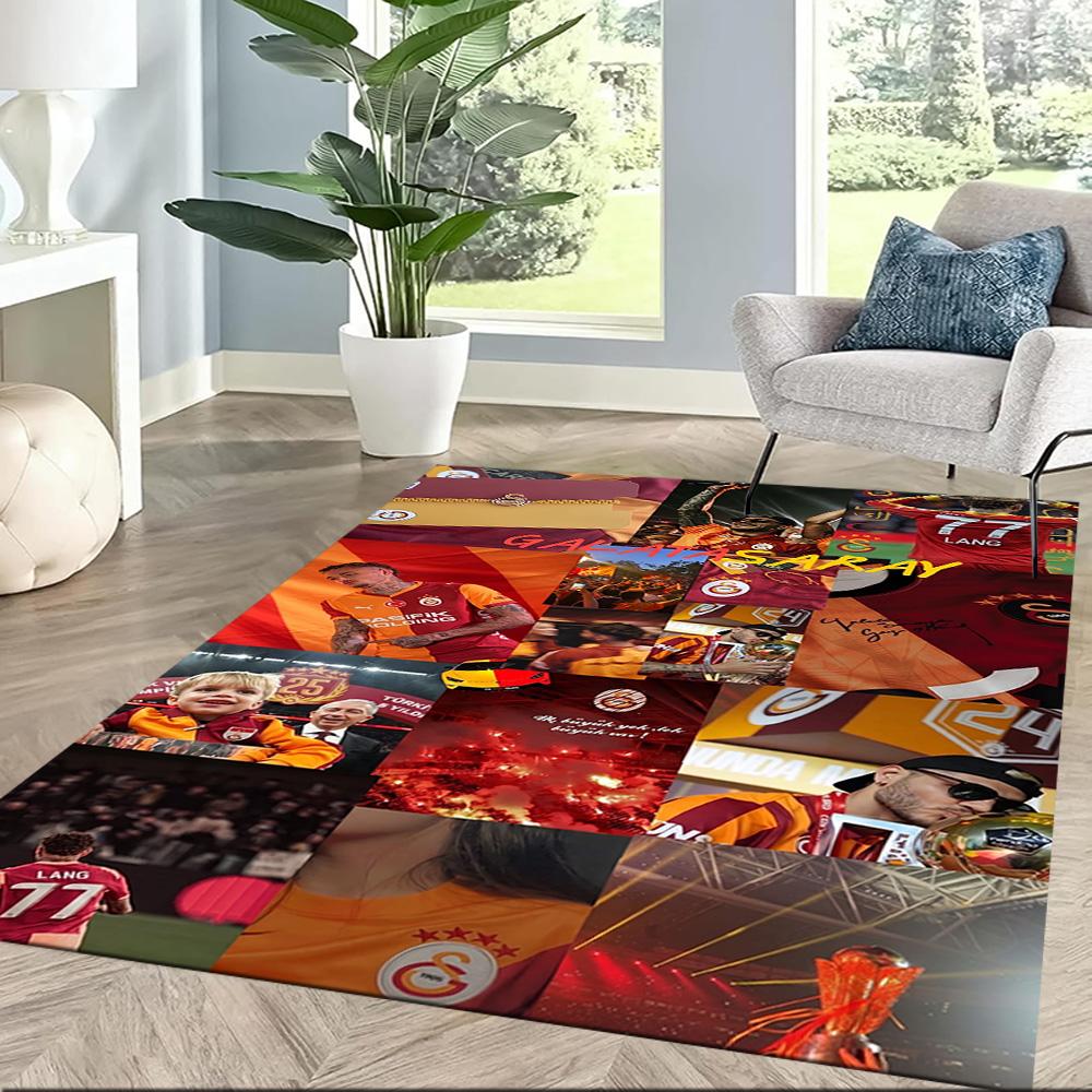 Galatasaray 176 Carpet Suitable for Decorate room Dormitory Dining Room Outdoor Anti-slip Rug Anime Office Decor