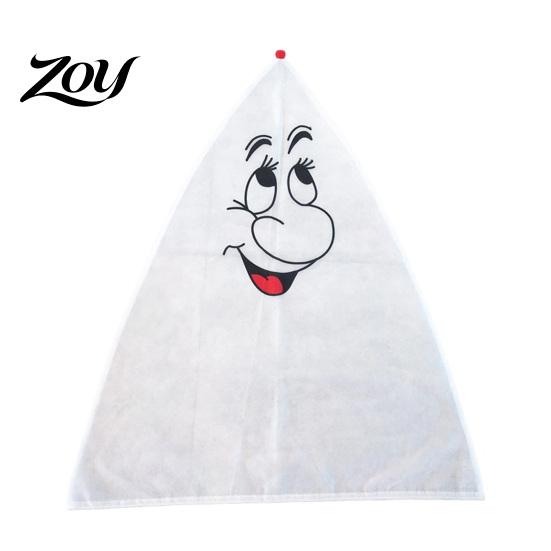 Breathable Winter Garden Plant Guard Christmas Frost Protection Covers with Drawstring, Snowman Freeze Outdoor Potted Care Protection, Non-woven