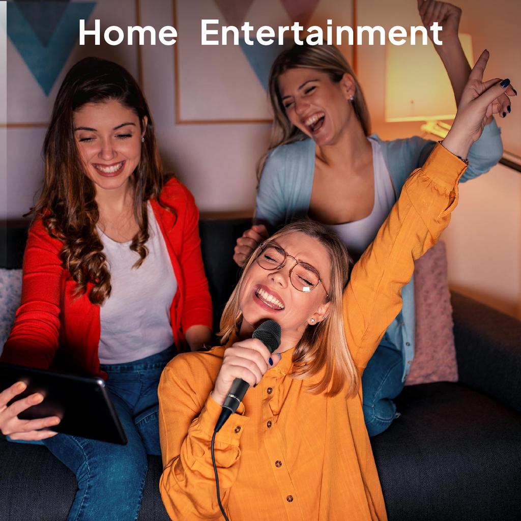 Микрофон CAROL XLR Динамический микрофон Однонаправленный микрофон Малошумная запись Пение Прямая трансляция YOUTUBE Видео комментариев к игре